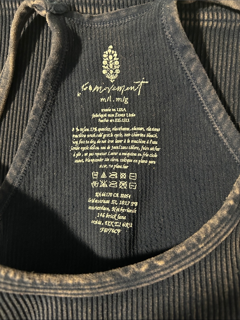 NWOT FP Movement Happiness Runs Crop Tank - Picture 8 of 12